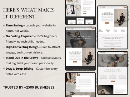 Coaching Wix Website Template